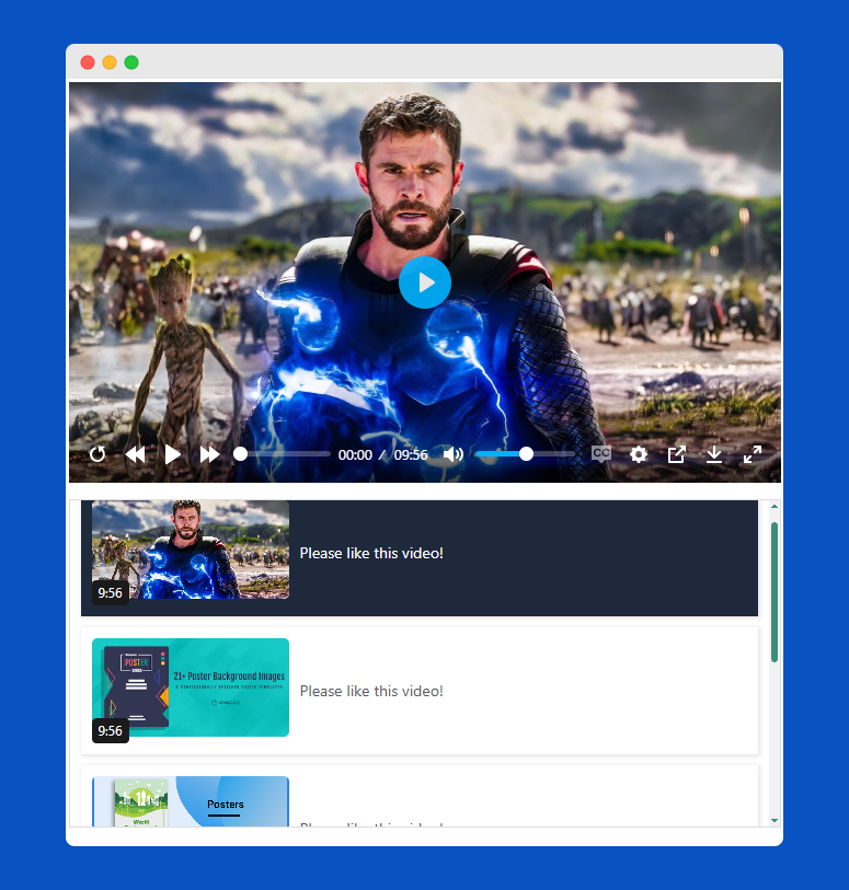 Vertical Layout View